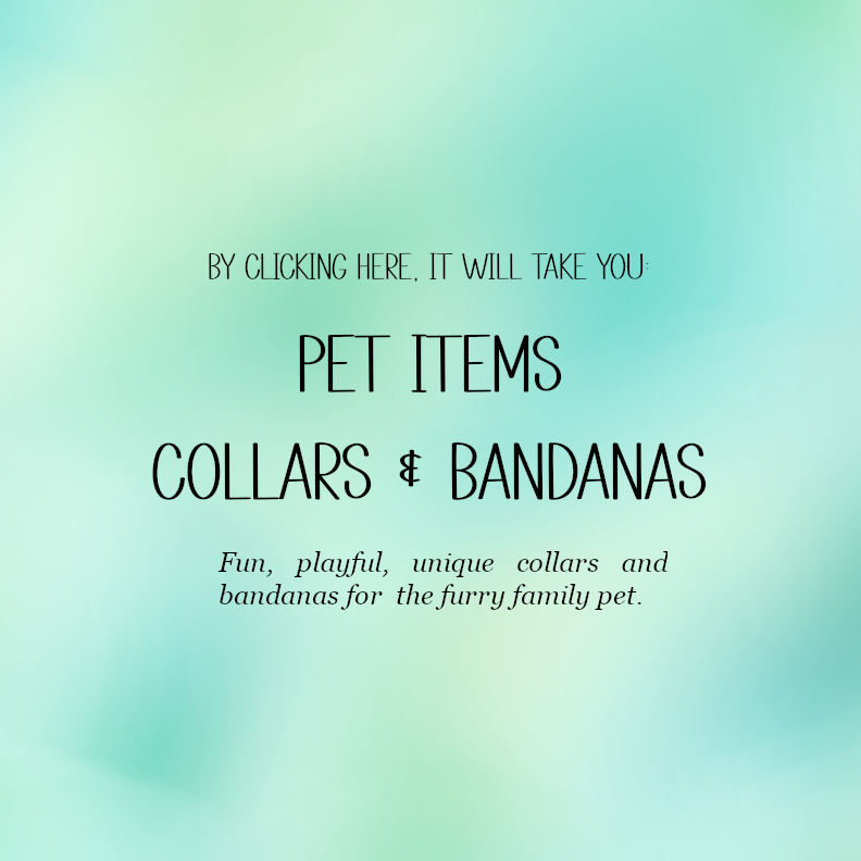 Pet Items - Collar & Bandanas