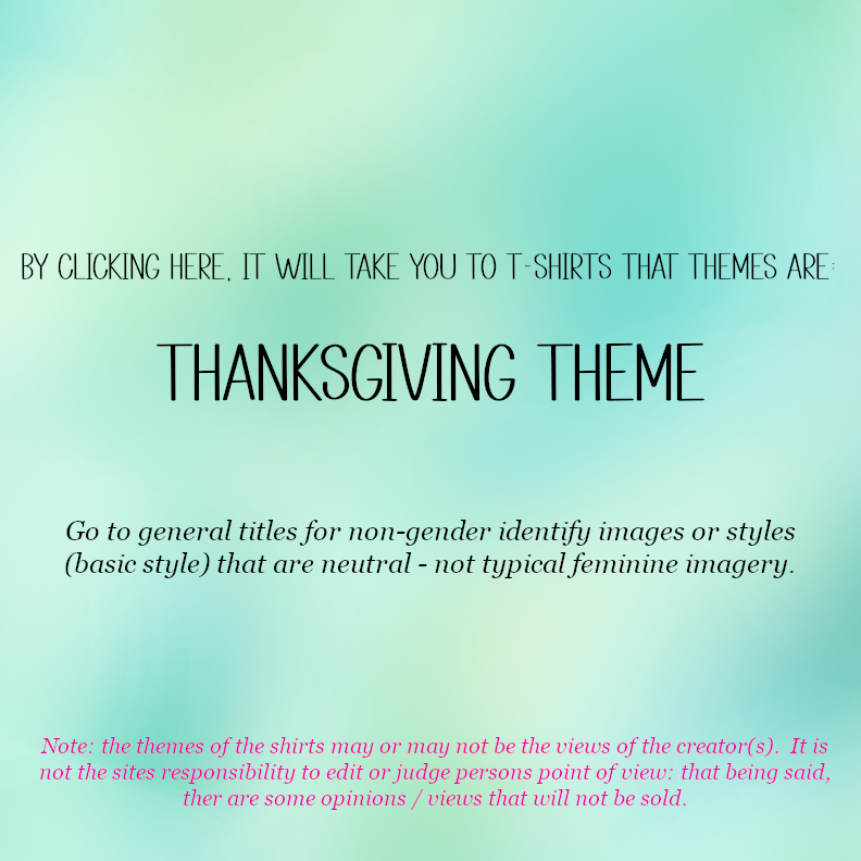Thanksgiving Theme - Female (FT)
