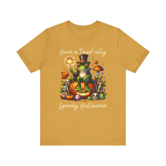 T-shirt - Halloween - Toad-ally Spooky Halloween (01b)