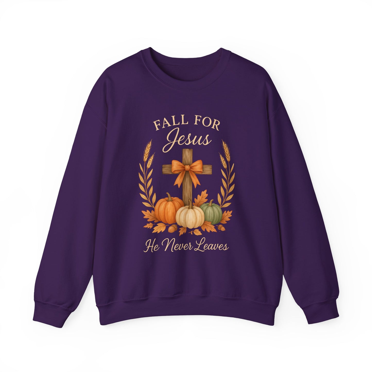Sweatshirt - Faith -  Fall for Jesus (01 Autumn)