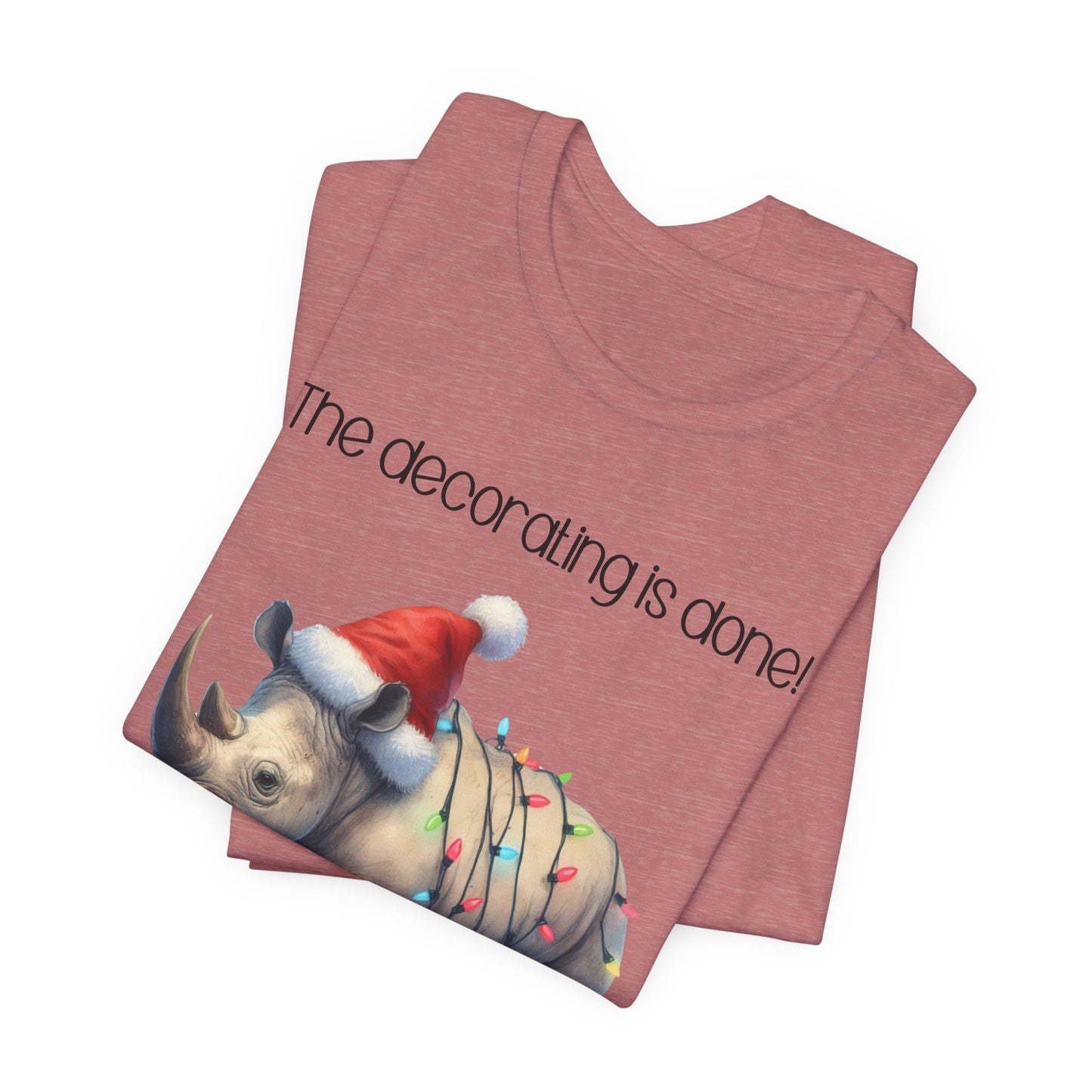 T-shirt - Christmas - Decorating Done (5a)