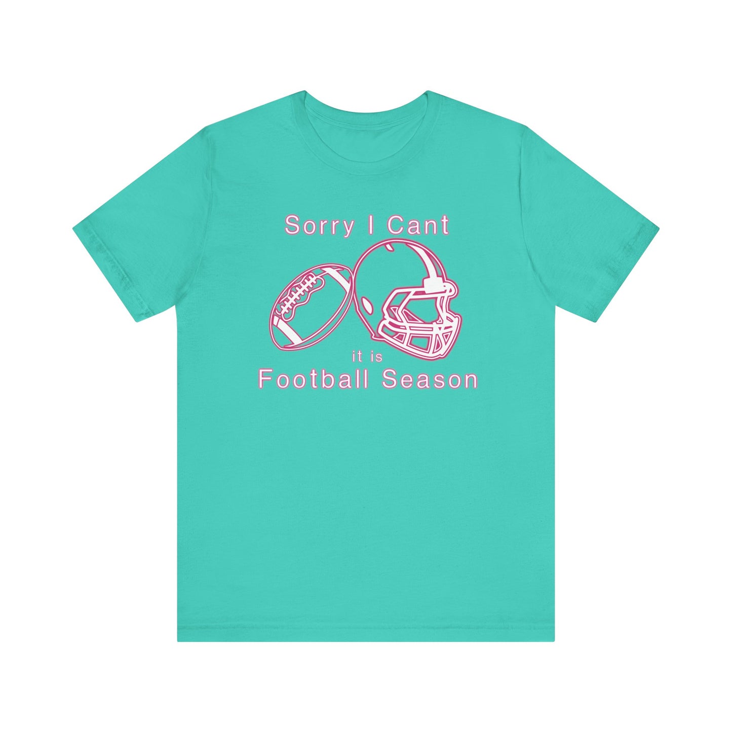 T-shirt - Football - Sorry I Cant (01a)