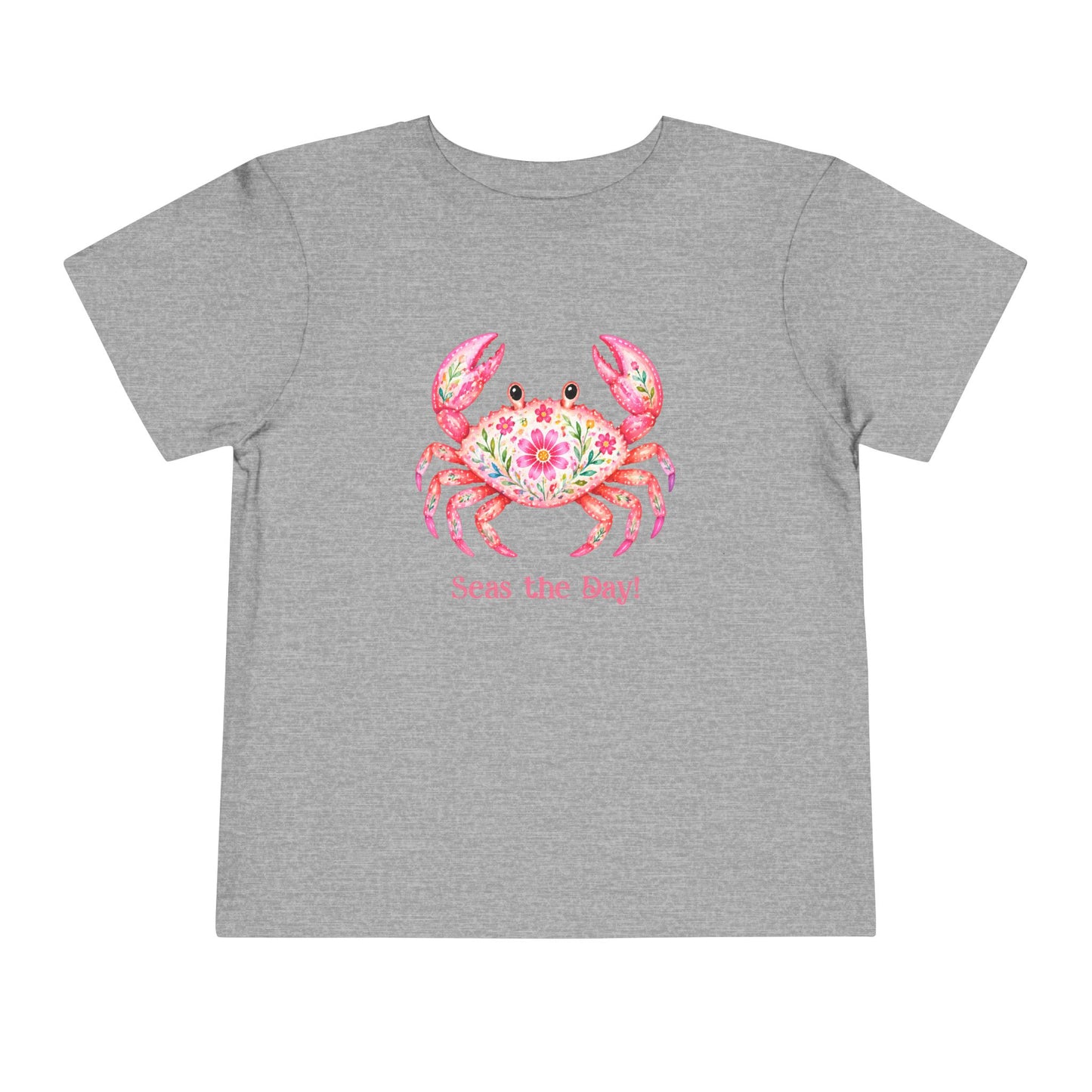 Toddler Tee - Animal - Seas the Day Crab (01)