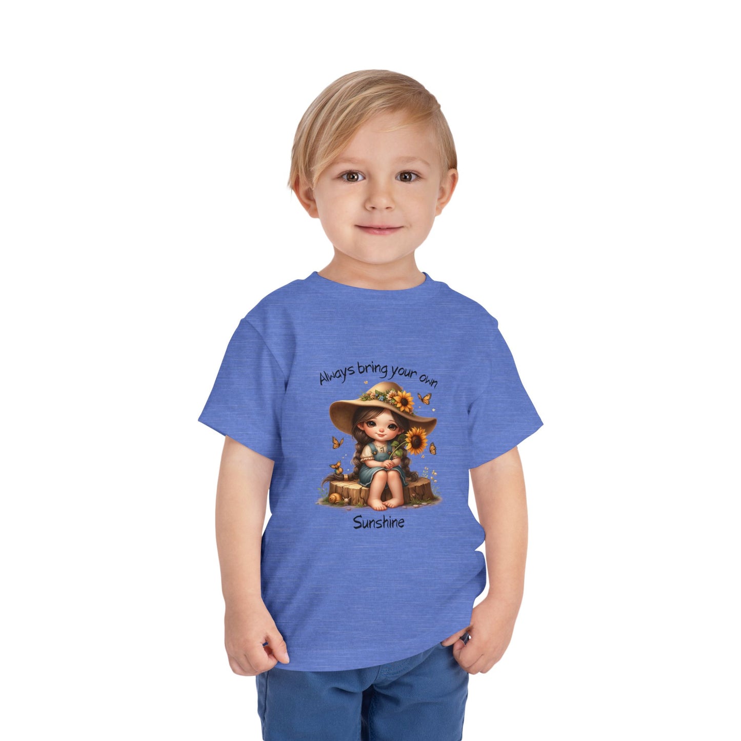 Toddler T-Shirt - Country Girl with Always Bring Your Own Sunshine (1)