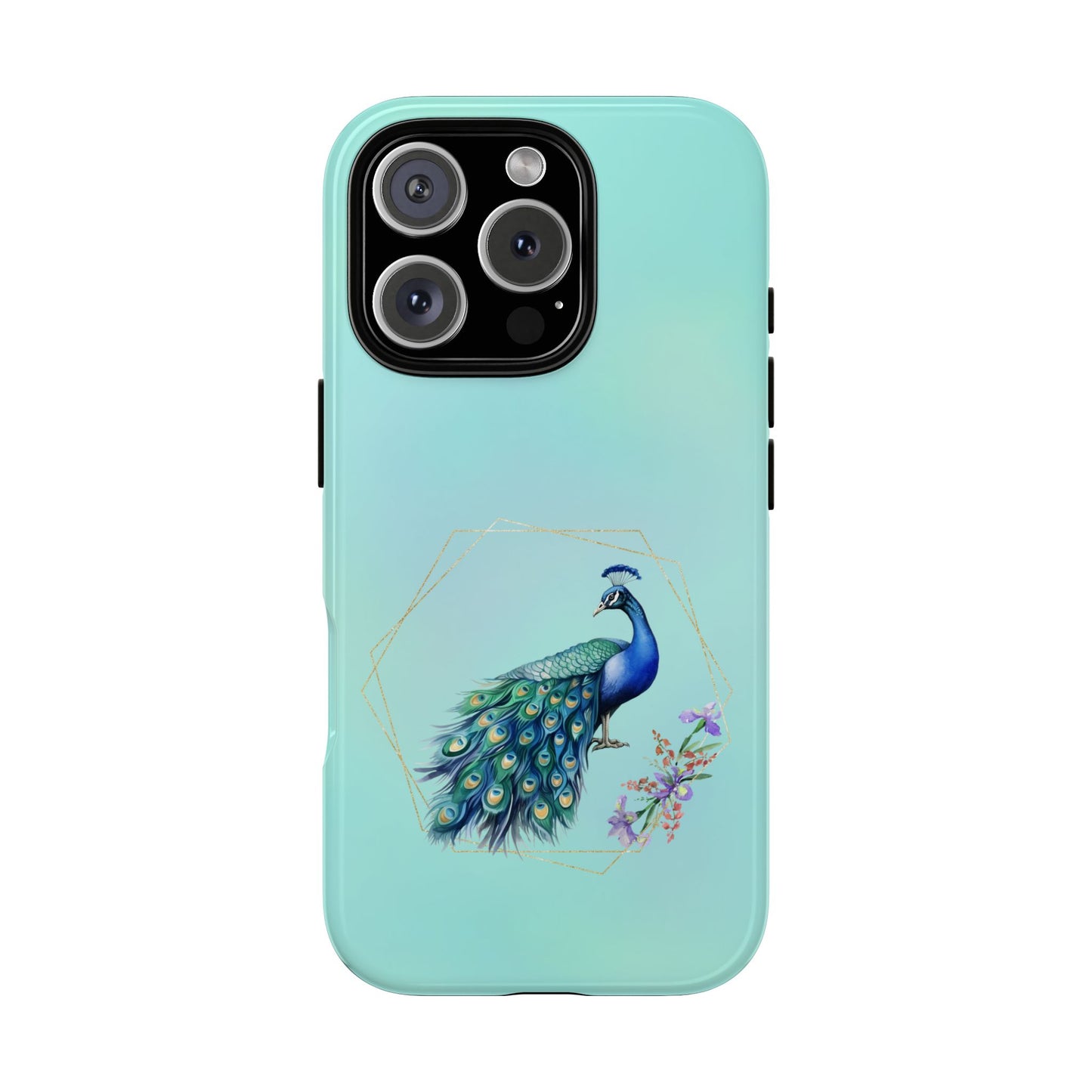 Tough Cell Phone Case - Animal - Peacock (2)