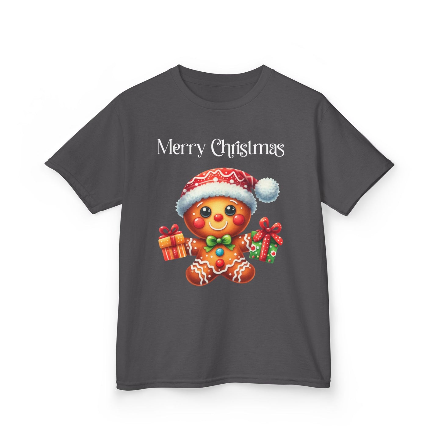 Child Tee - Christmas - Gingerbread - Merry Christmas (01a)