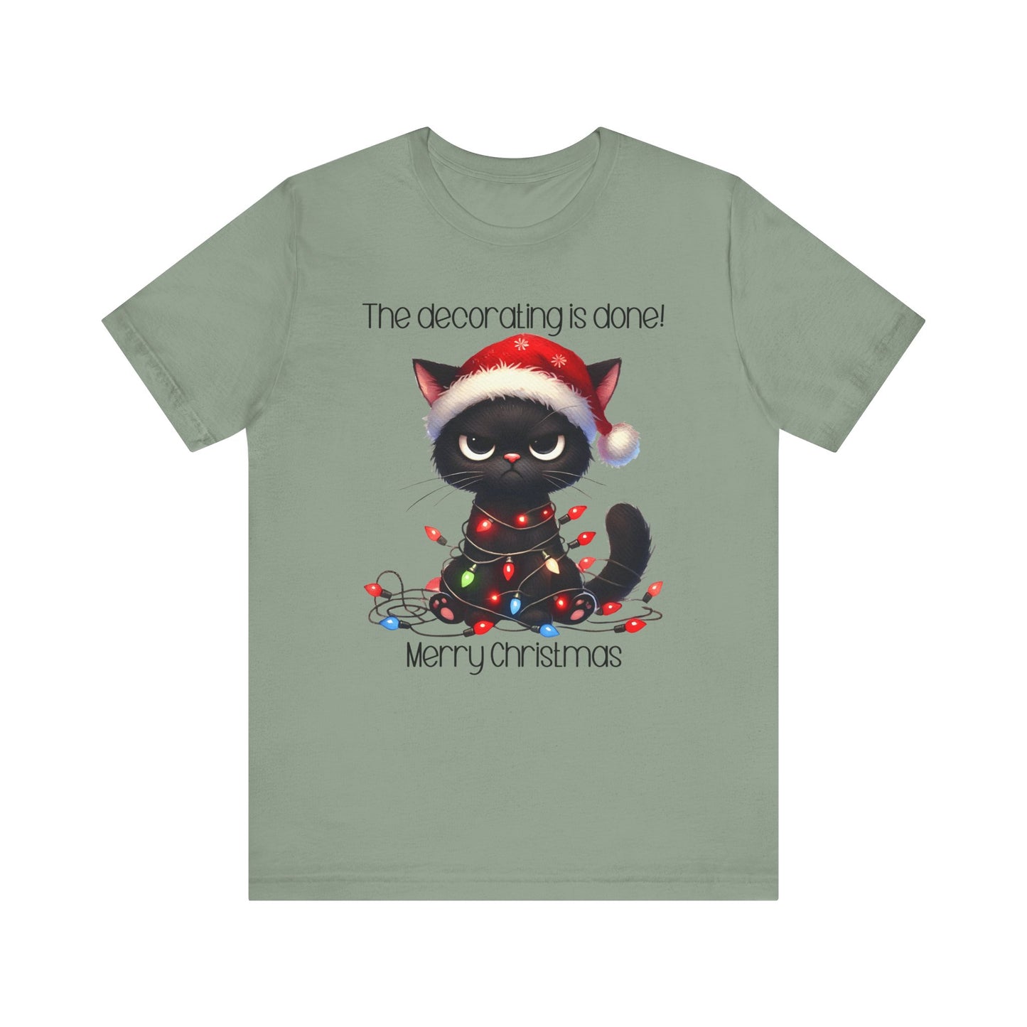 T-shirt - Christmas - Decorating Done (1a)