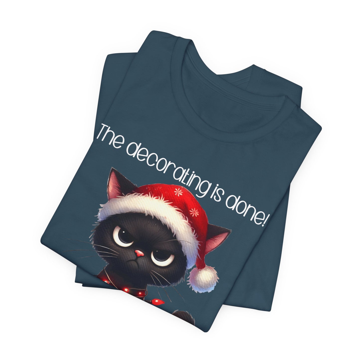 T-shirt - Christmas - Decorating Done (1b)