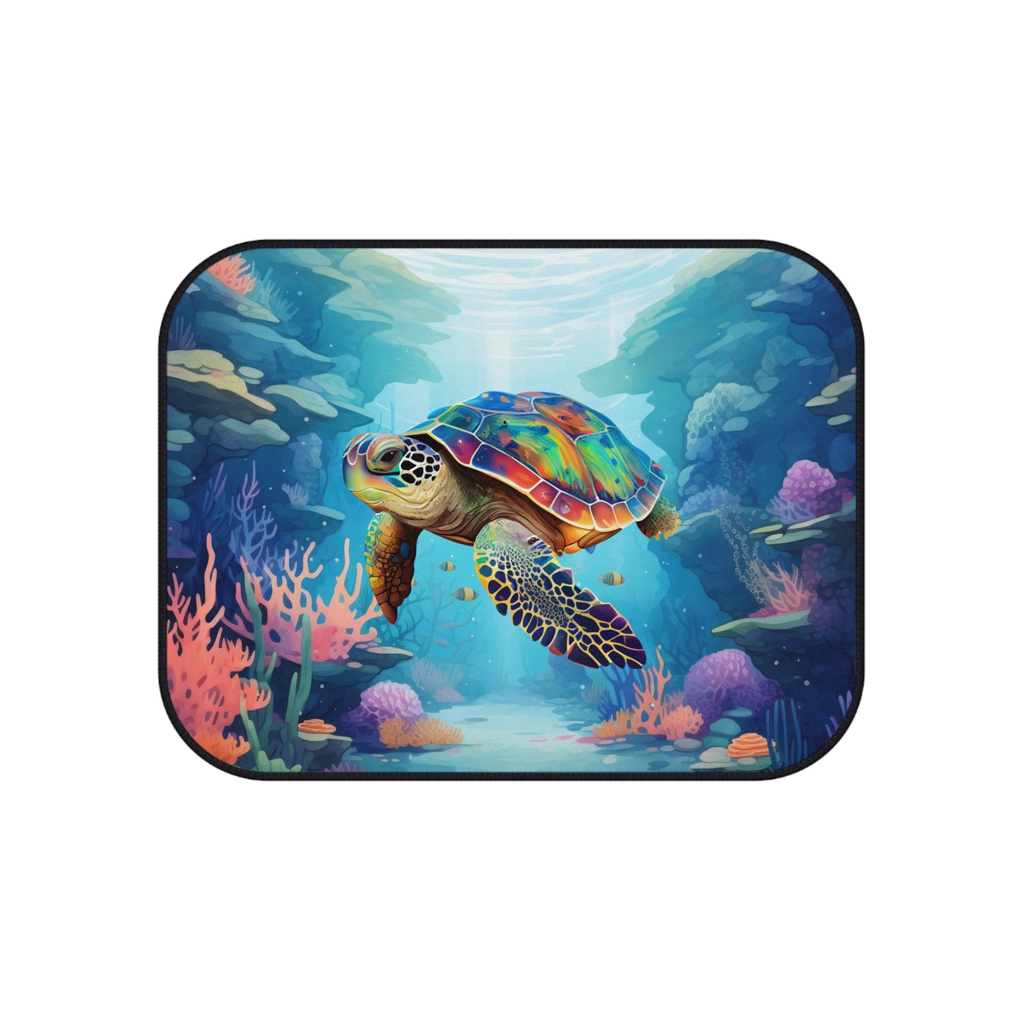 Car Mats (Set of 4) - Animal - Sea Turtle (1)