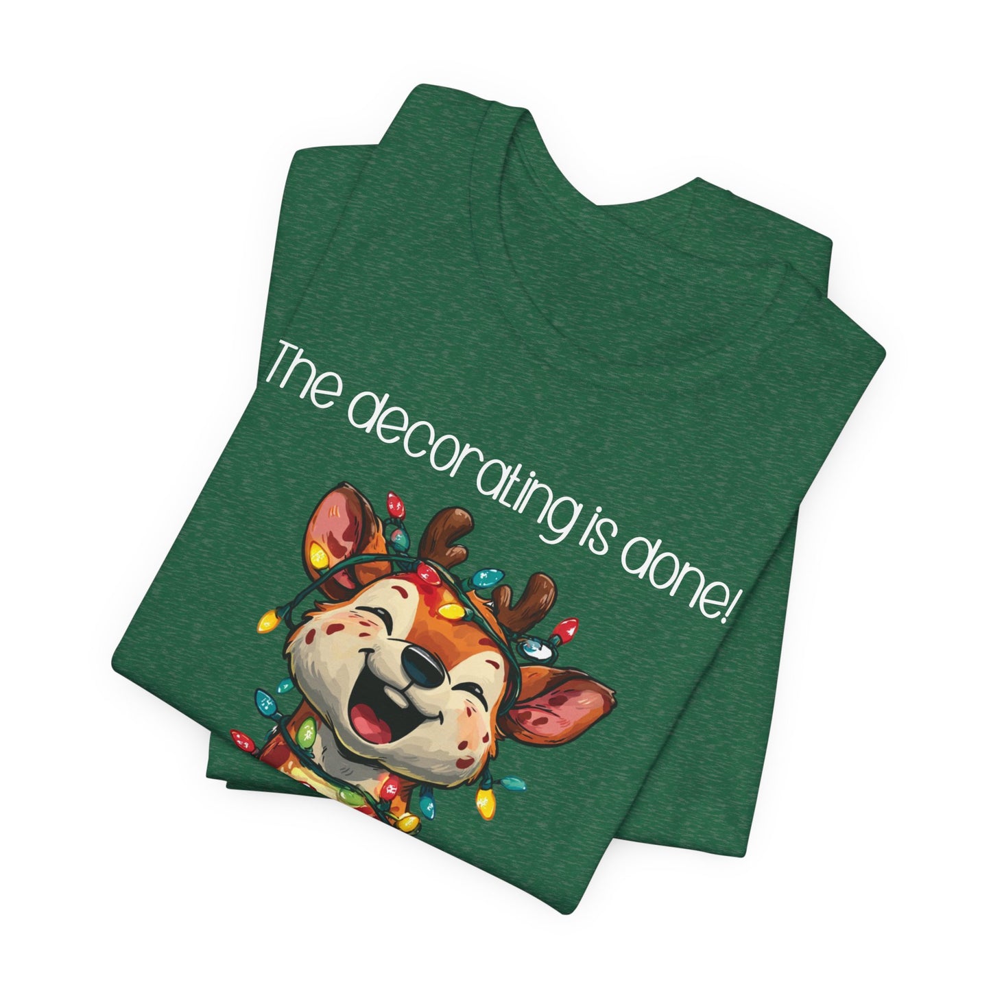 T-shirt - Christmas - Decorating Done (2b)