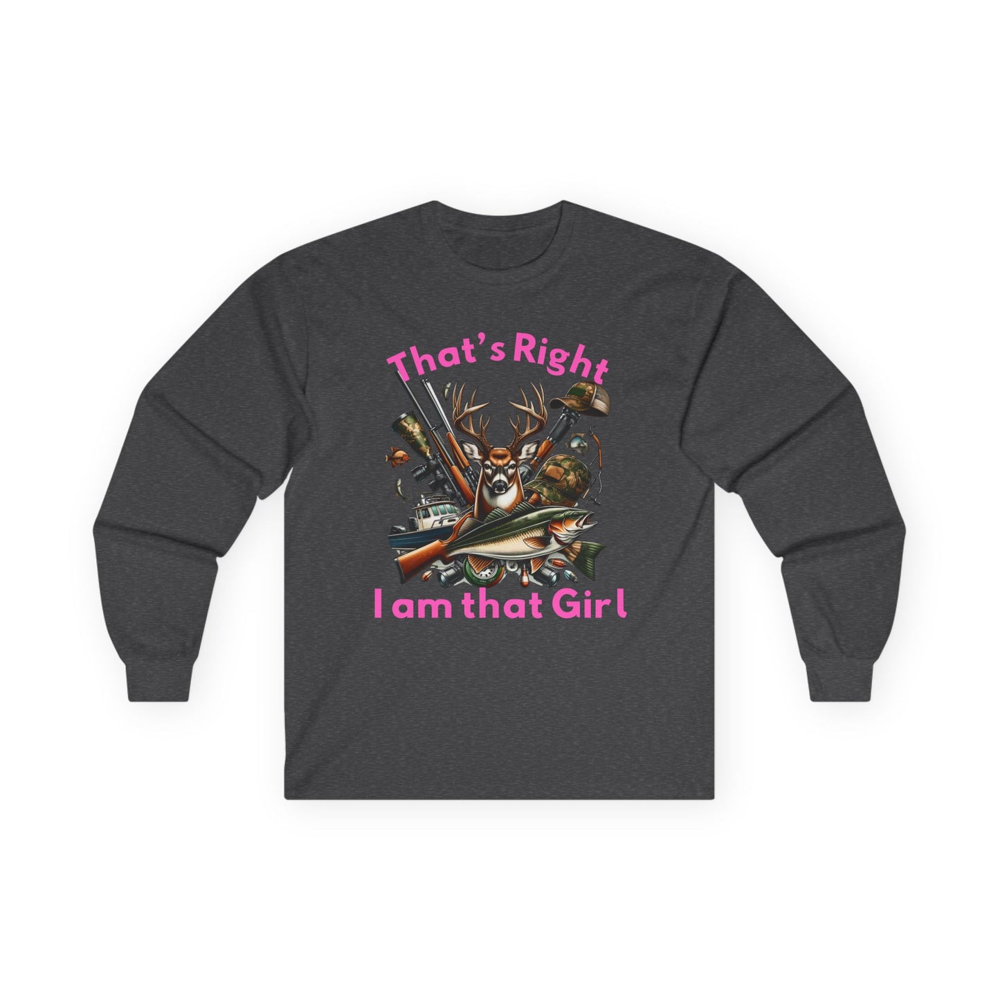 Long Sleeve Tee - Hunter - I am that Girl (1)
