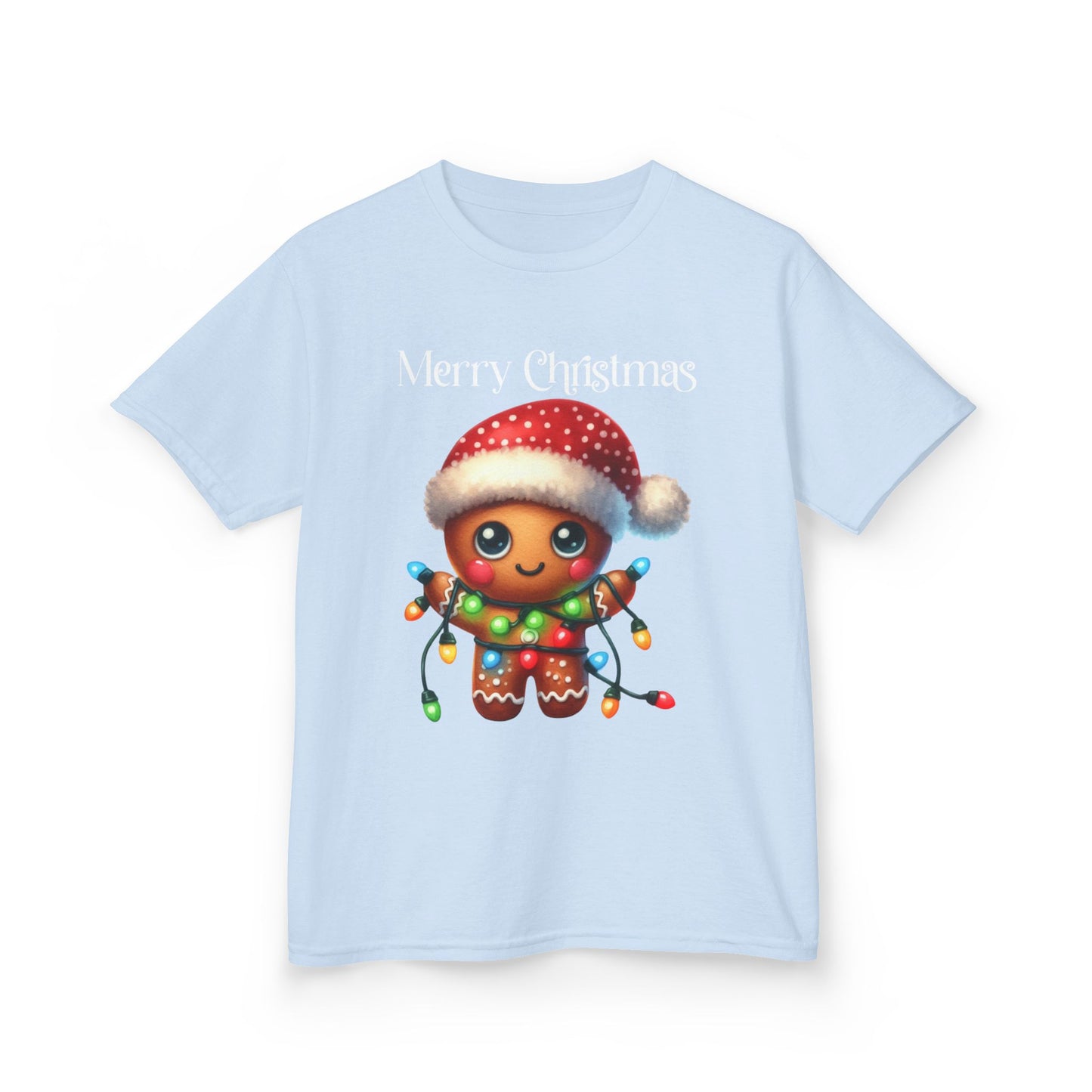 Child Tee - Christmas - Gingerbread - Merry Christmas (02a)