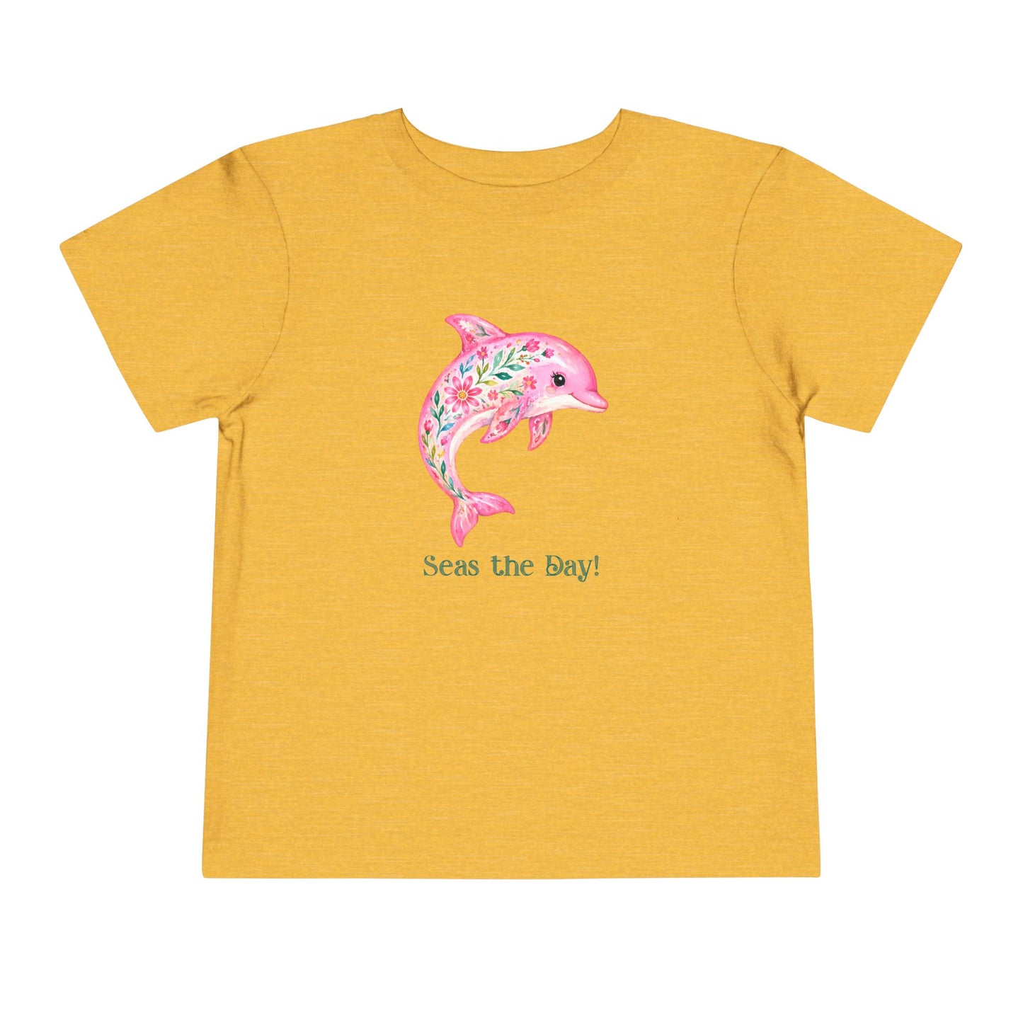 Toddler Tee - Animal - Seas the Day Dolphin (01)