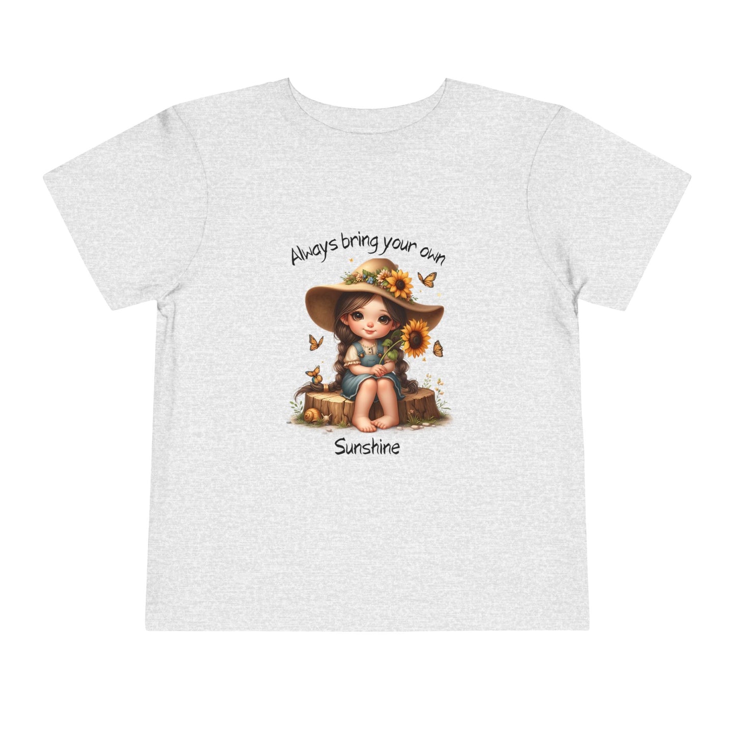 Toddler T-Shirt - Country Girl with Always Bring Your Own Sunshine (1)