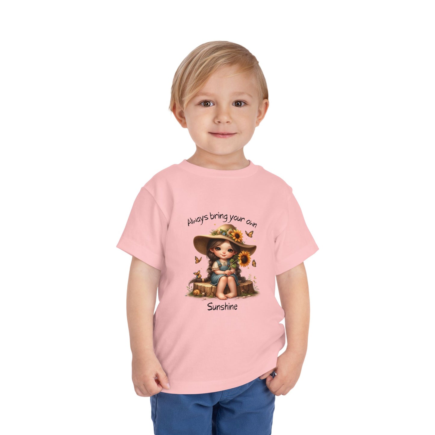 Toddler T-Shirt - Country Girl with Always Bring Your Own Sunshine (1)