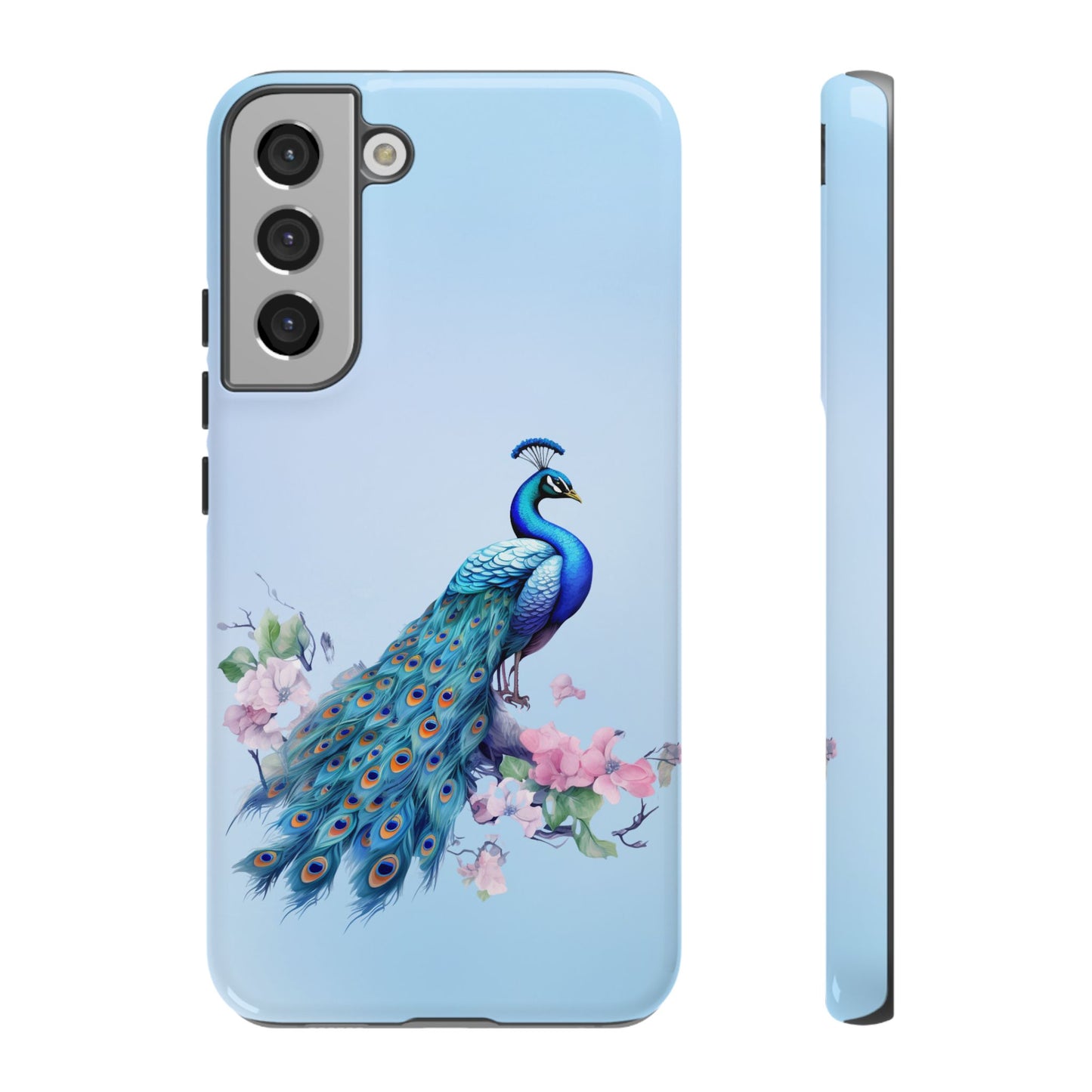 Tough Cell Phone Case - Animal - Peacock (1)