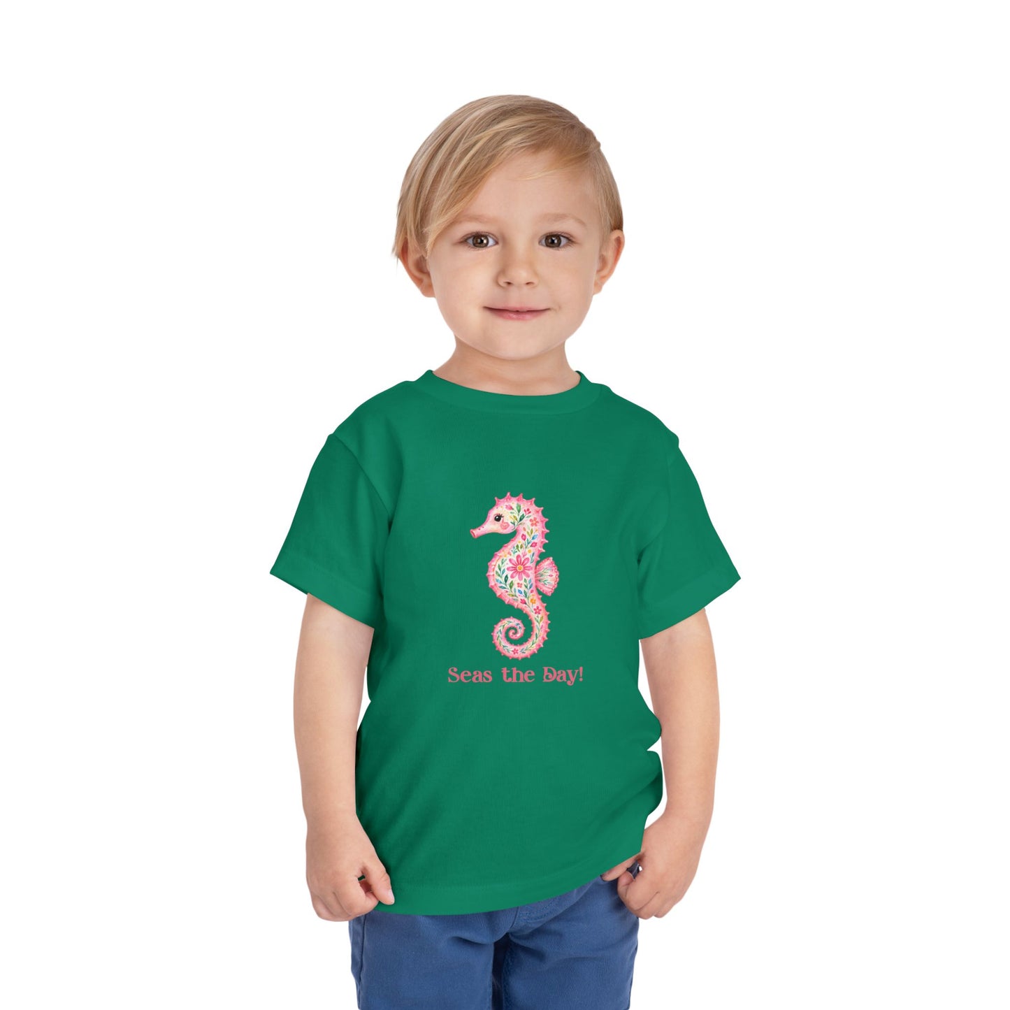 Toddler Tee - Animal - Seas the Day Sea Horse (01)