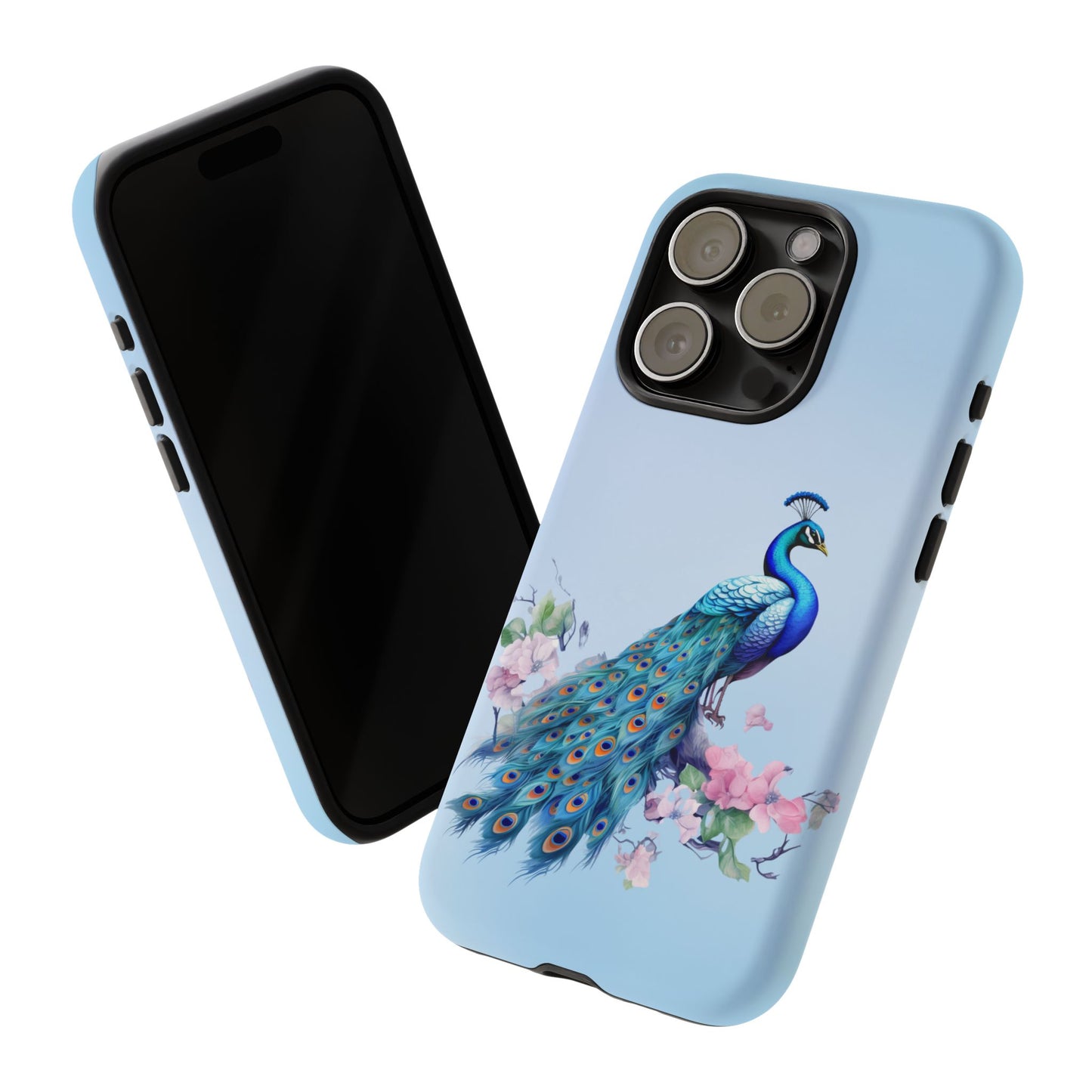 Tough Cell Phone Case - Animal - Peacock (1)