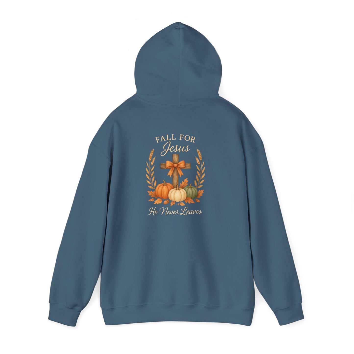 Heavy Blend Hoodie - Faith -  Fall for Jesus (01 Autumn)