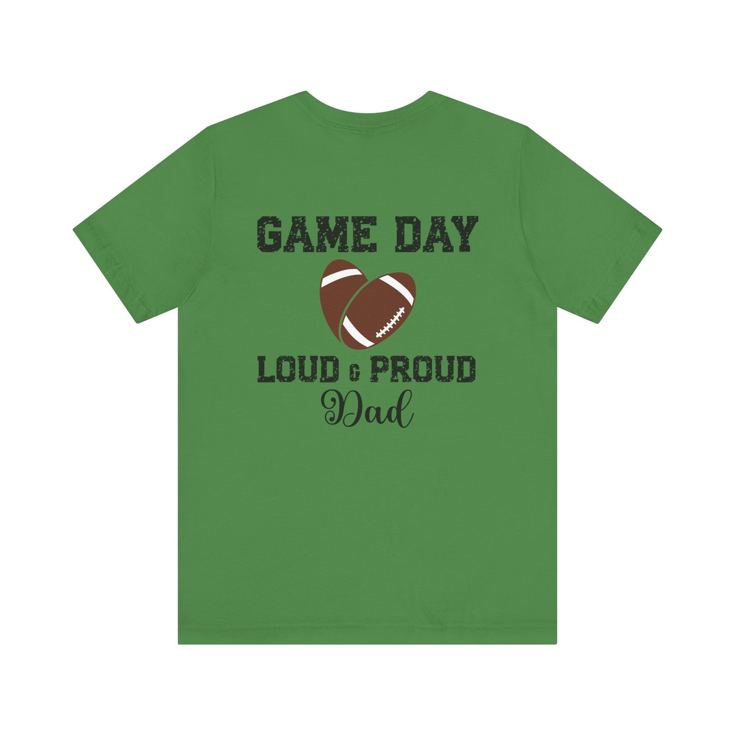 T-shirt - Football - Loud & Proud Dad (01a)