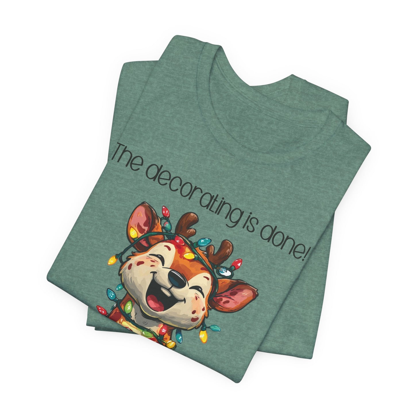 T-shirt - Christmas - Decorating Done (2a)