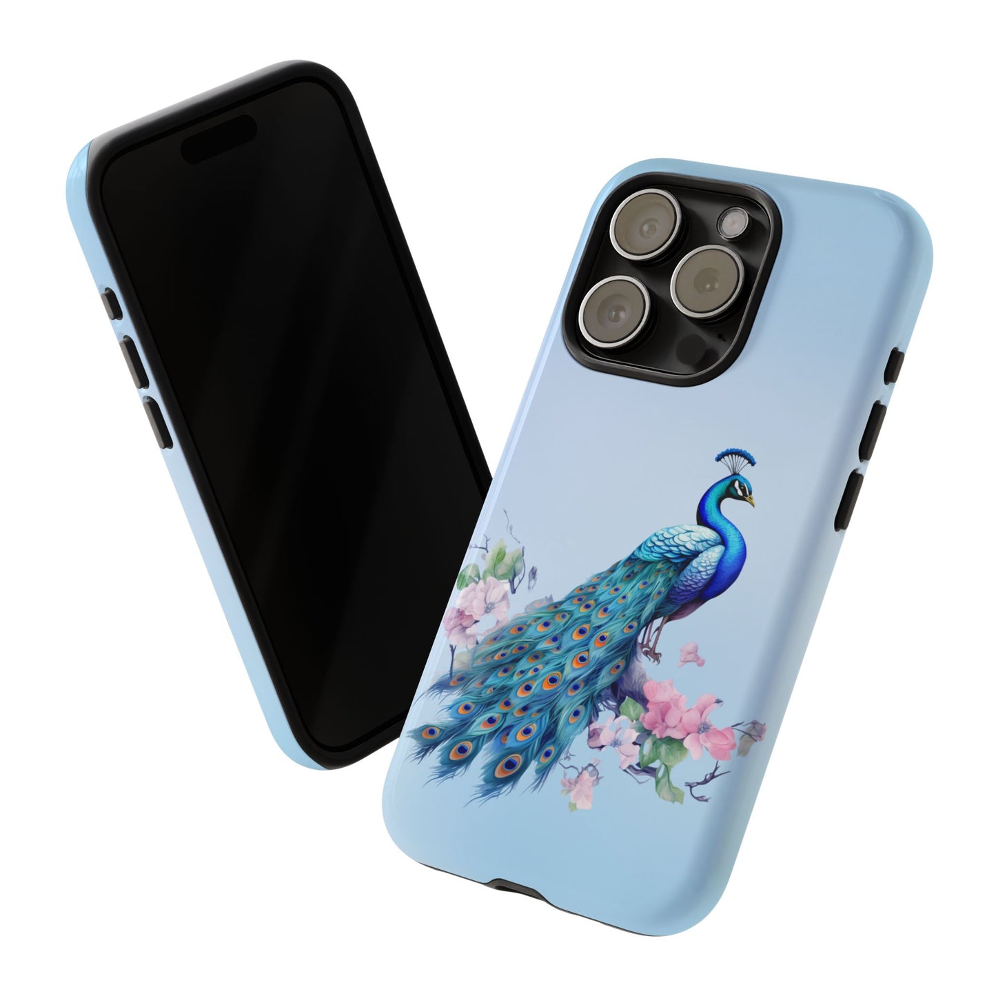 Tough Cell Phone Case - Animal - Peacock (1)