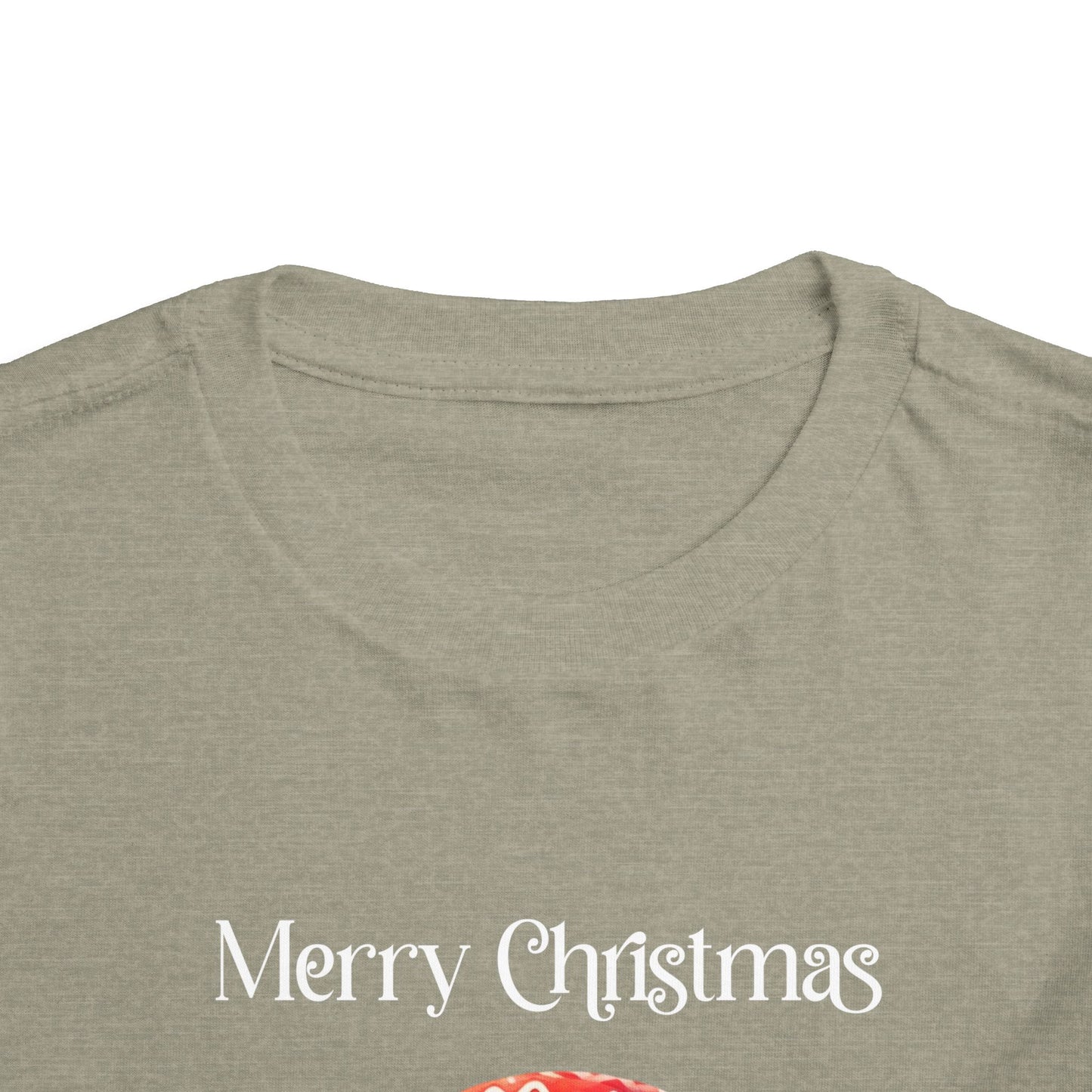 Toddler Tee - Christmas - Gingerbread - Merry Christmas (01a)