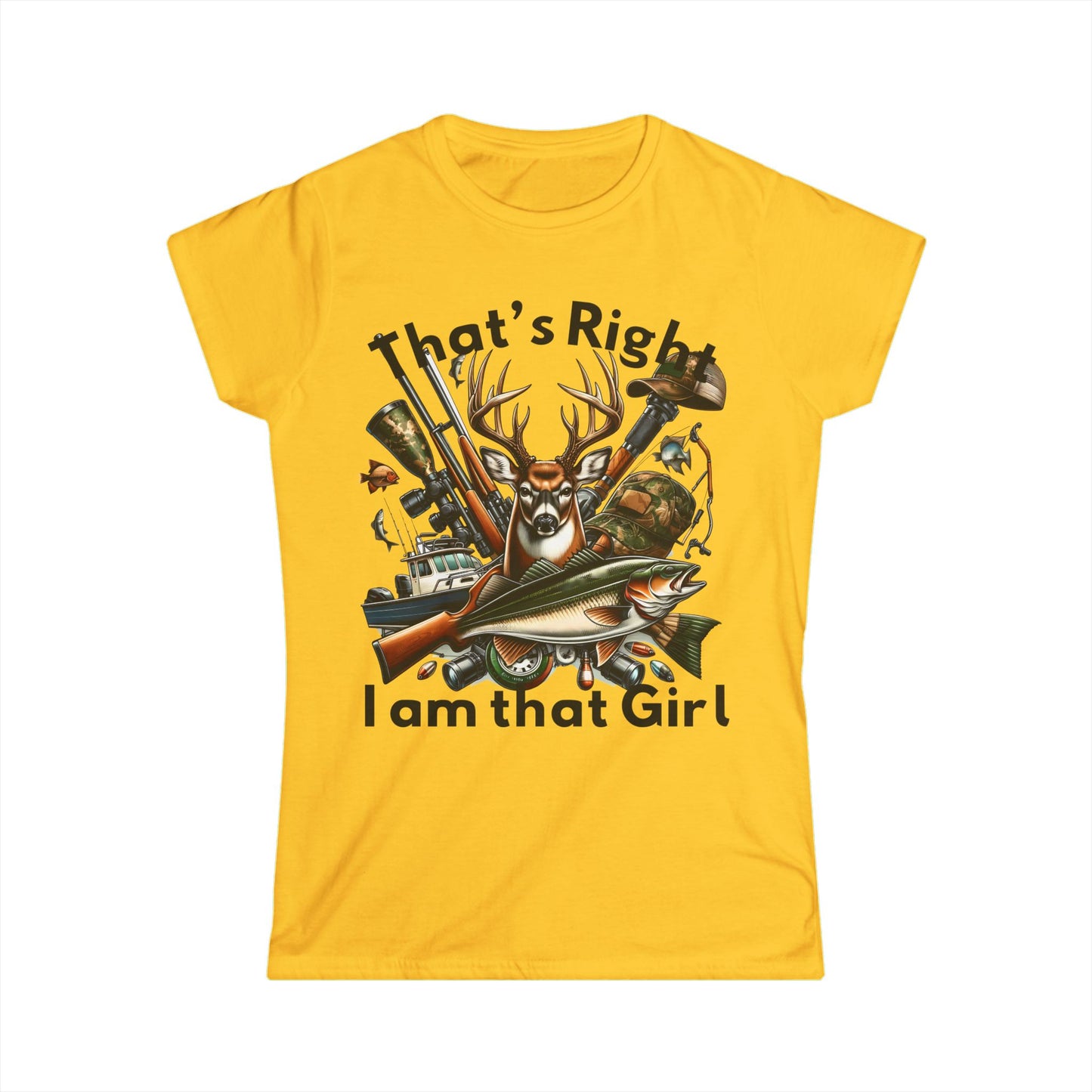 Female T-Shirt - Hunter - I am that girl (1b)