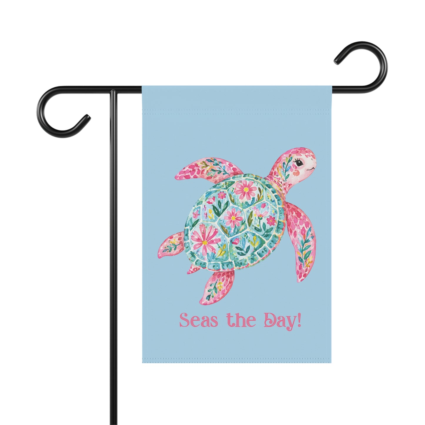 Garden Flag - Season -  Seas the Day Turtle (01)