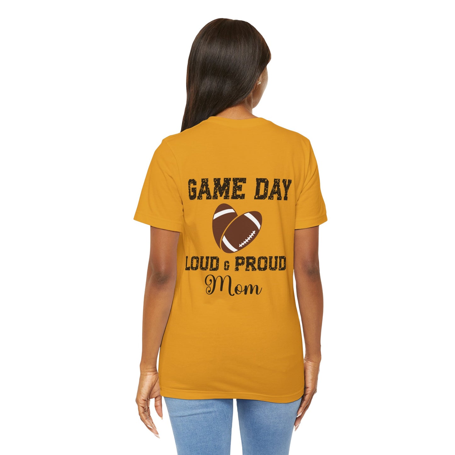 T-shirt - Football - Loud & Proud Mom (01a)
