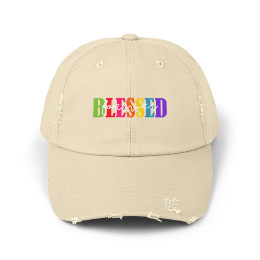 Distressed Cap - Faith - Blessed Forever (1)