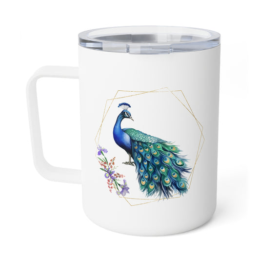 Insulated Mug - Animal - Peacock (2)