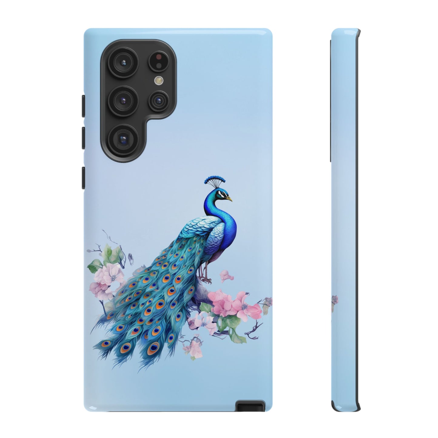 Tough Cell Phone Case - Animal - Peacock (1)