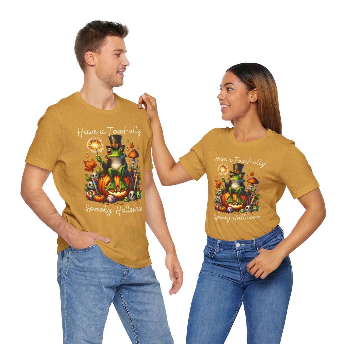T-shirt - Halloween - Toad-ally Spooky Halloween (01b)