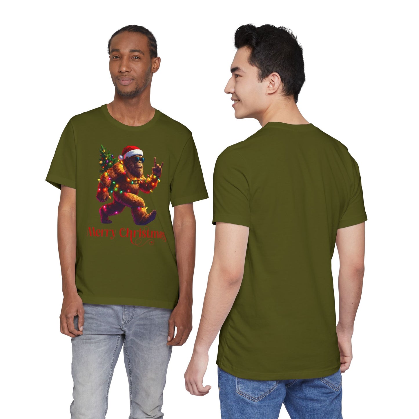 T-shirt - Christmas - Sasquatch (01)