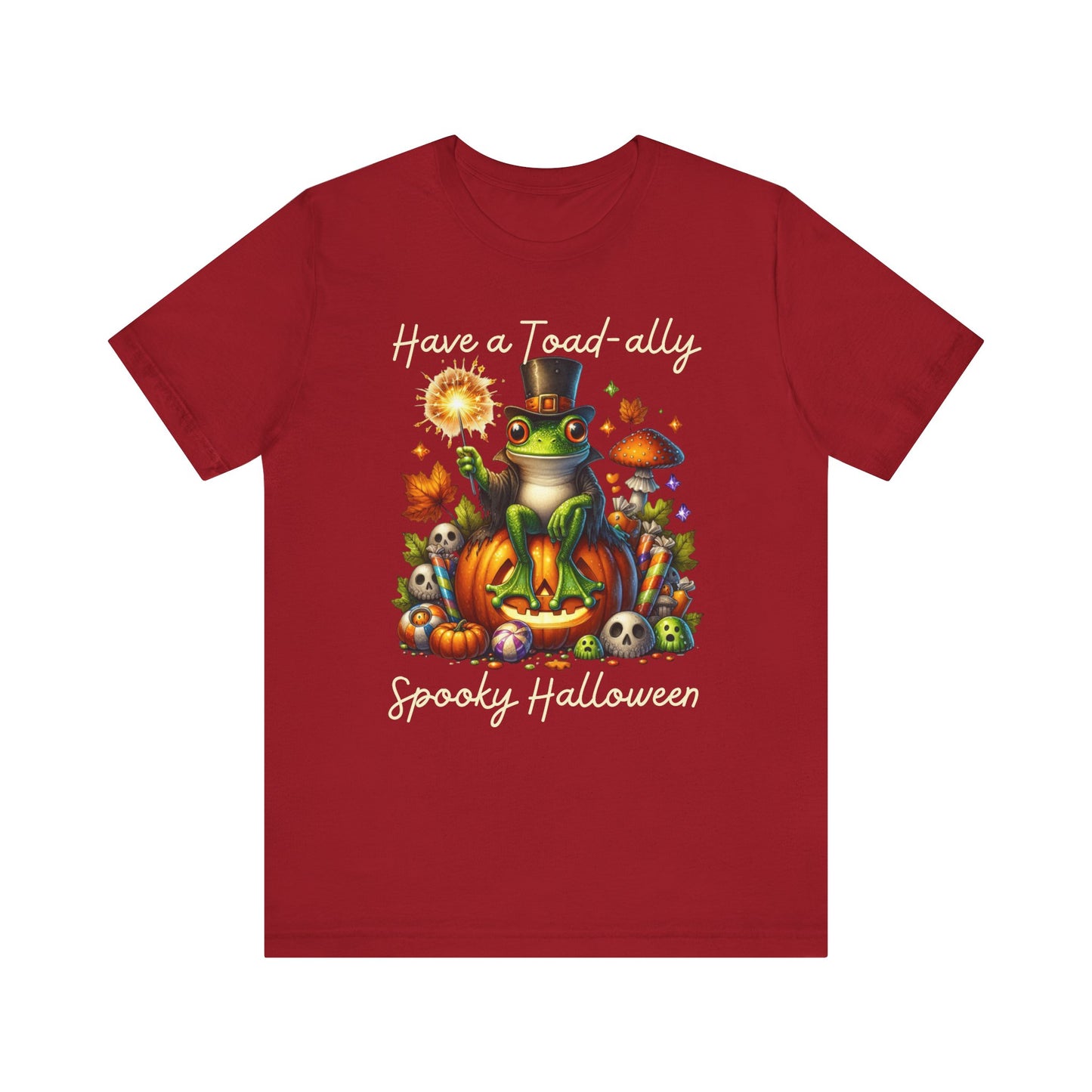 T-shirt - Halloween - Toad-ally Spooky Halloween (01b)