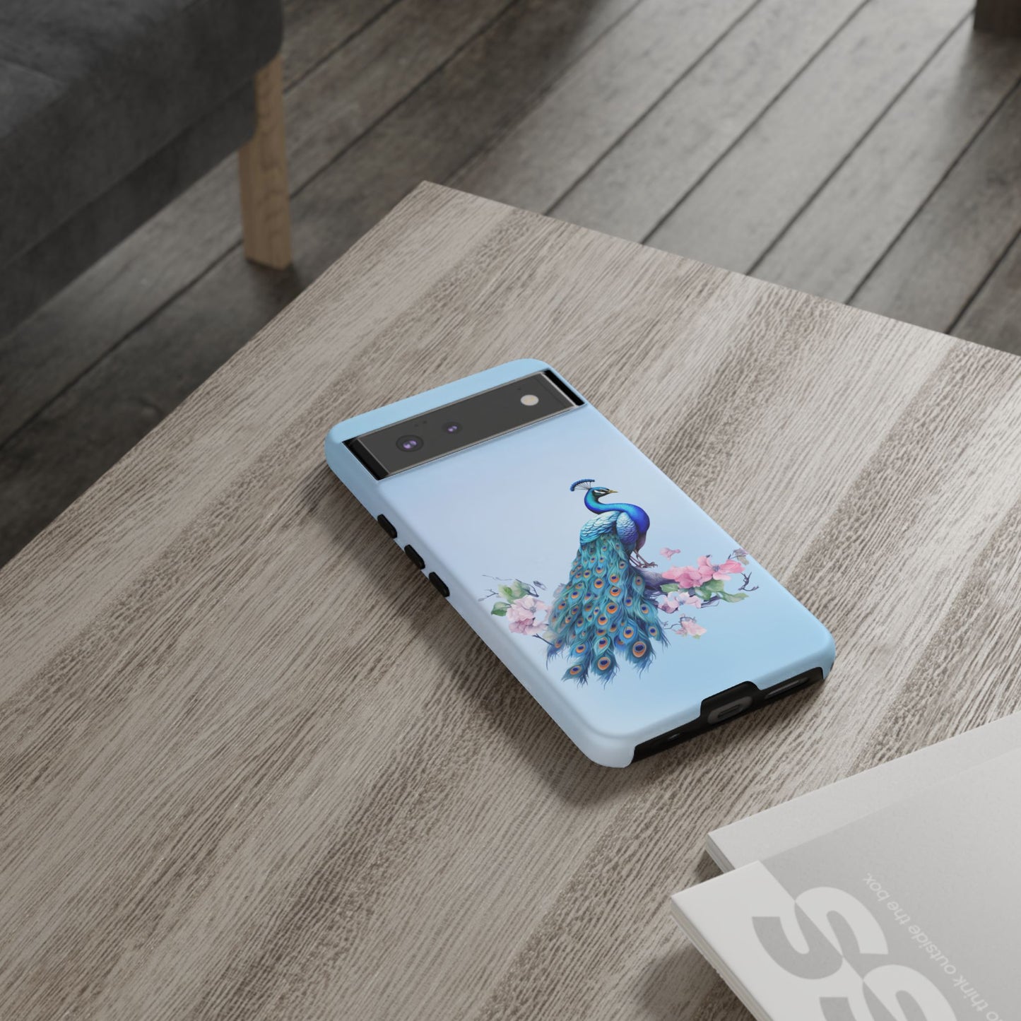 Tough Cell Phone Case - Animal - Peacock (1)