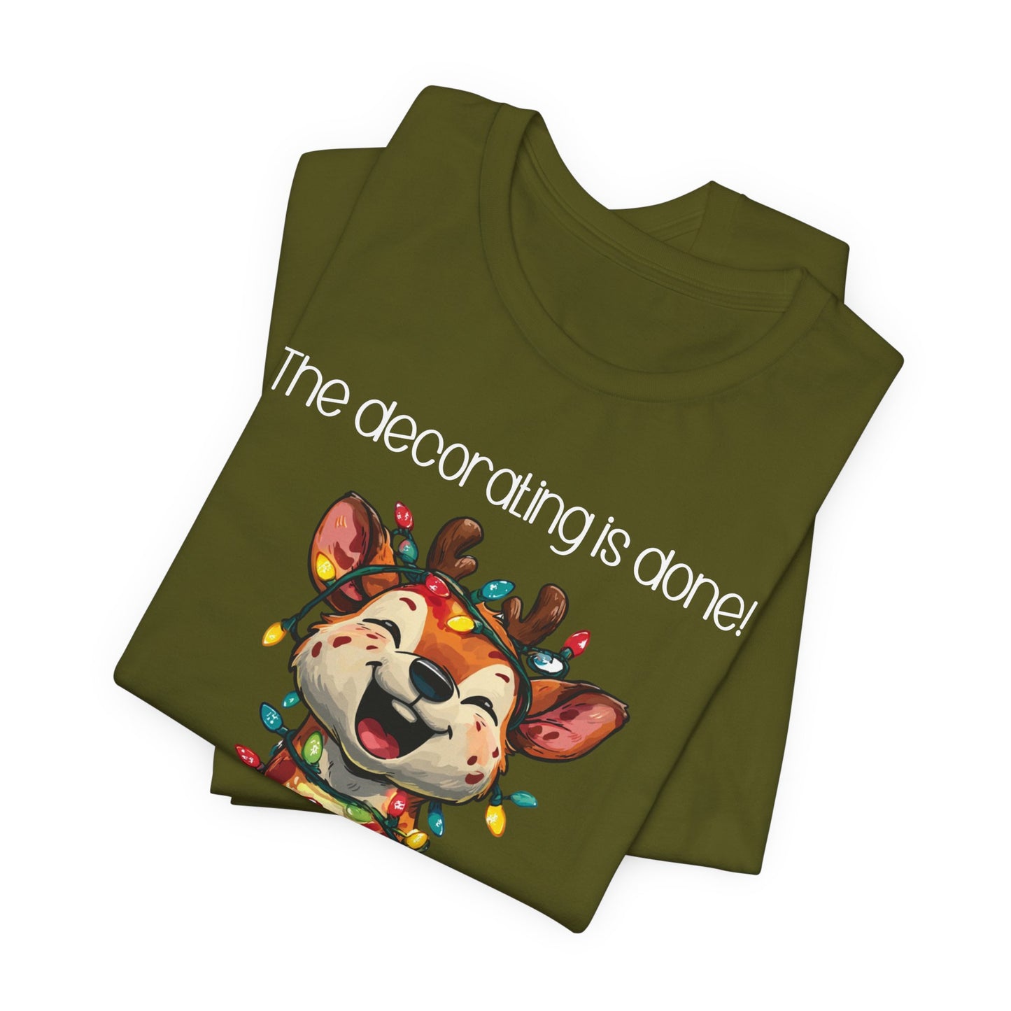 T-shirt - Christmas - Decorating Done (2b)