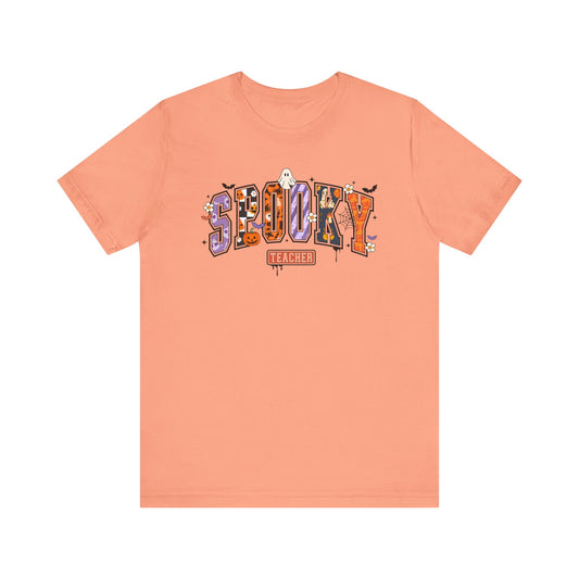 T-Shirt - Teacher / Halloween - Spooky Teacher (01a)