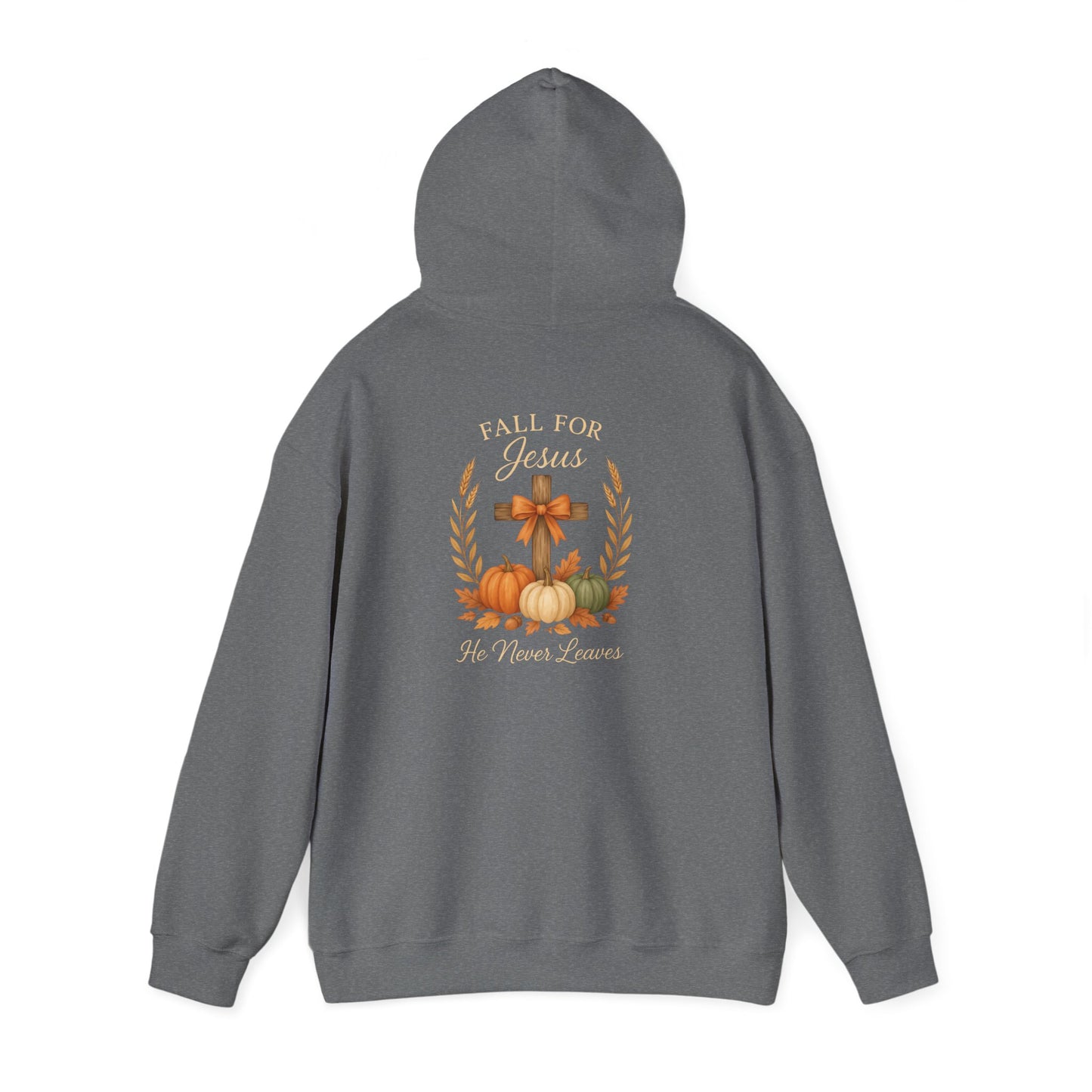 Heavy Blend Hoodie - Faith -  Fall for Jesus (01 Autumn)