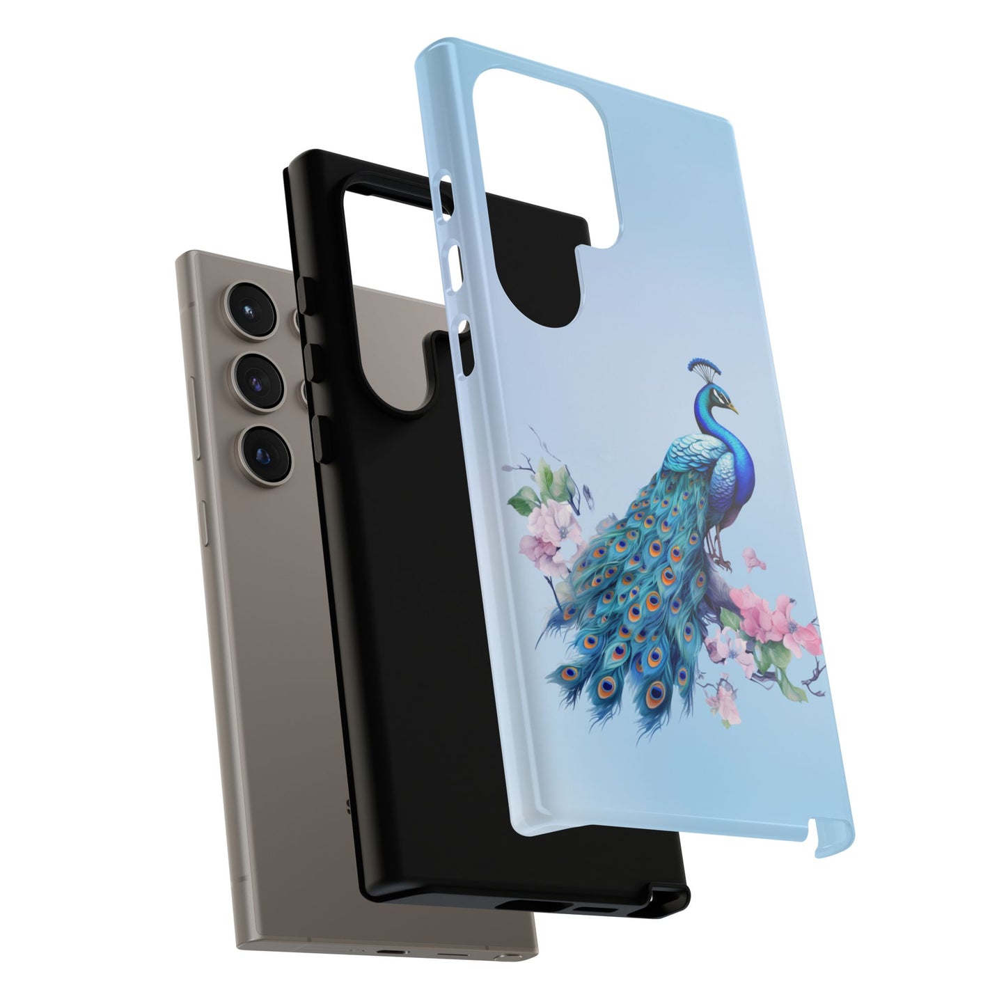 Tough Cell Phone Case - Animal - Peacock (1)