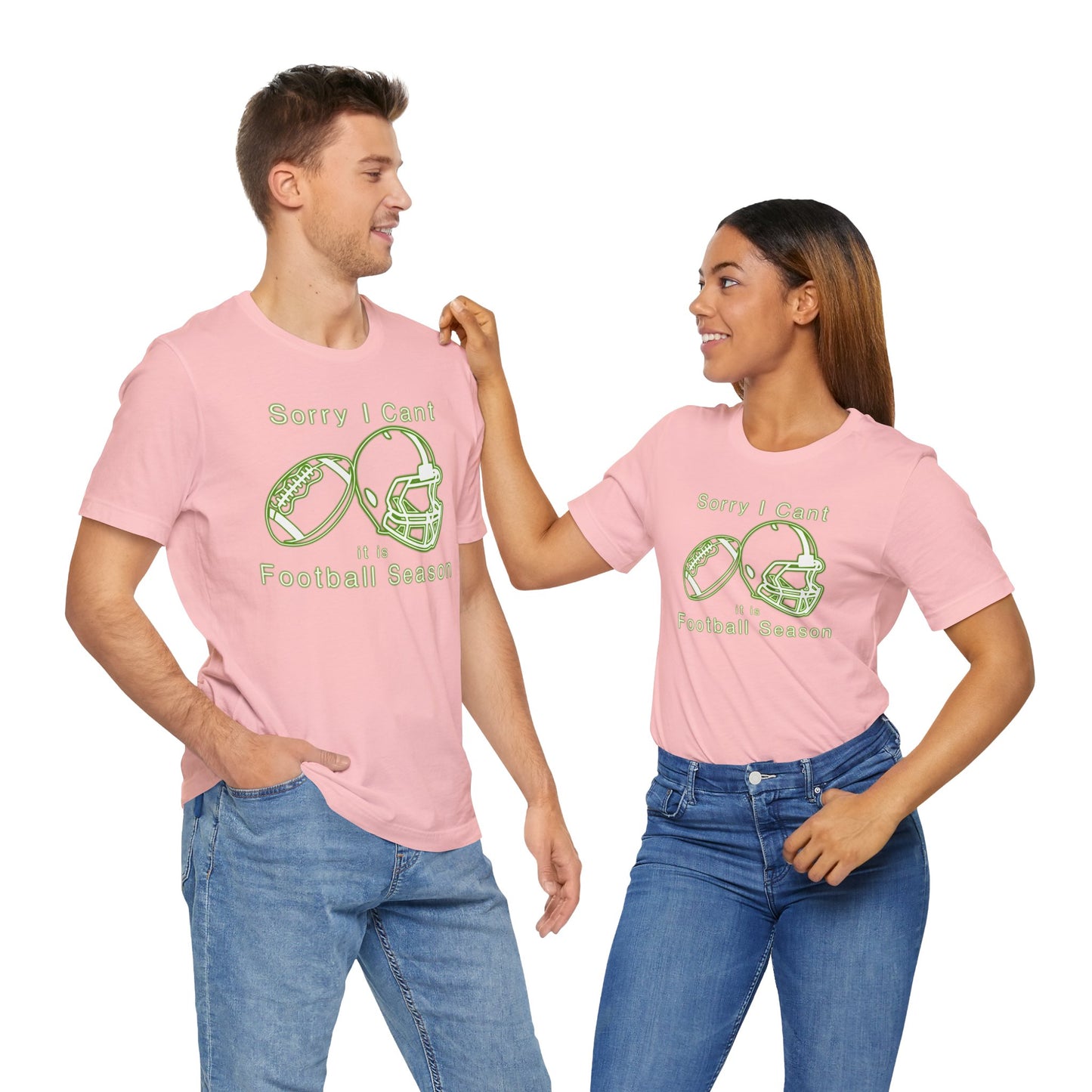 T-shirt - Football - Sorry I Cant (01d)