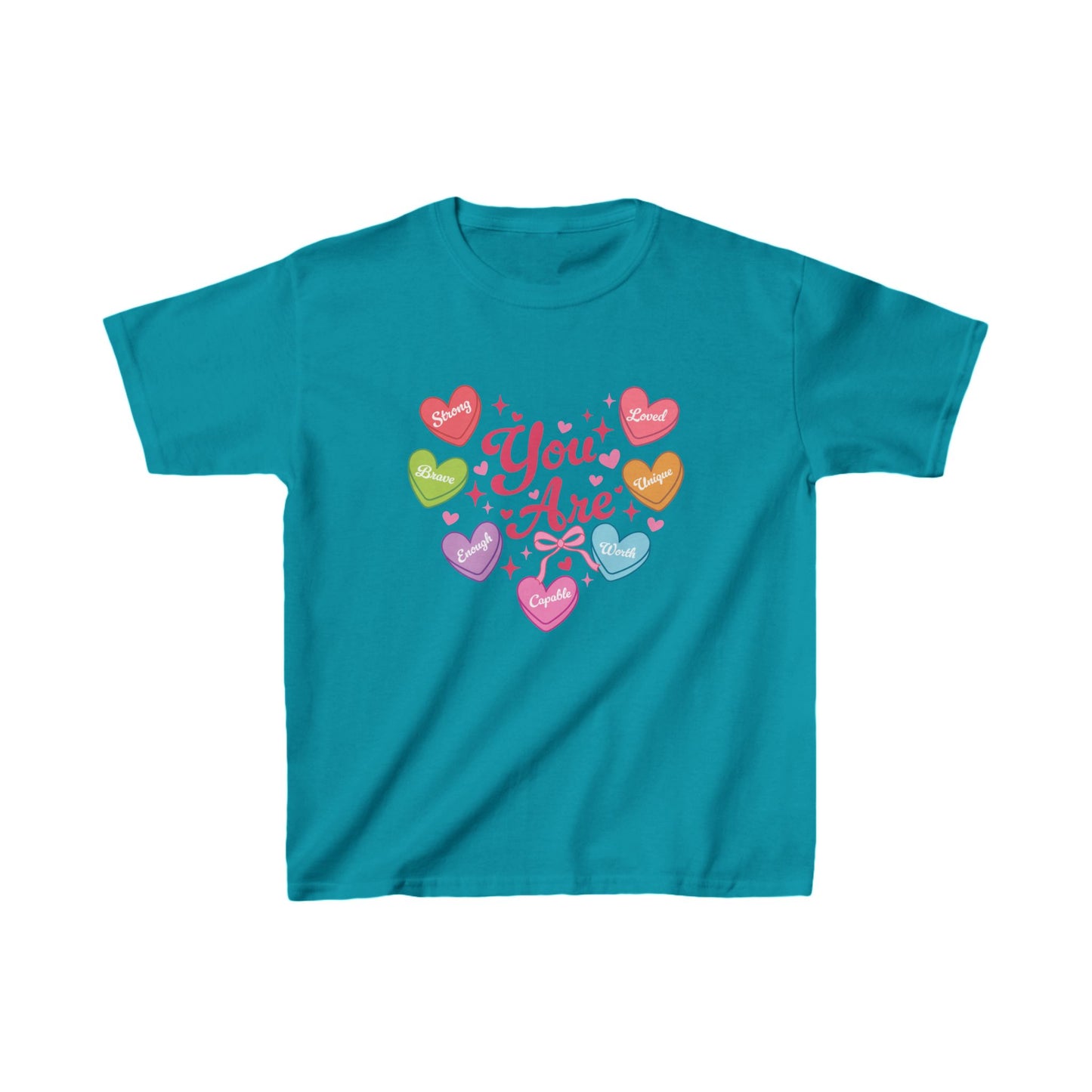 Kid T-Shirt - Valentine - Candy Hearts (1)