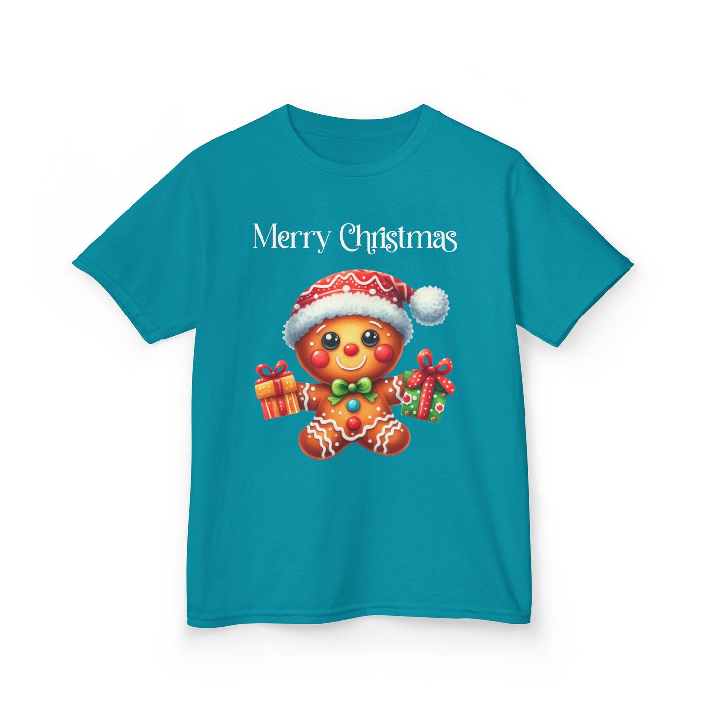Child Tee - Christmas - Gingerbread - Merry Christmas (01a)