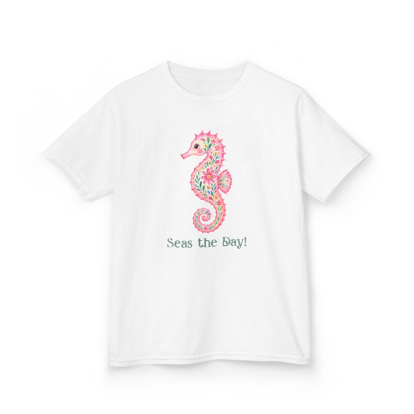 Child Tee - Animal - Seas the Day Sea Horse (01)