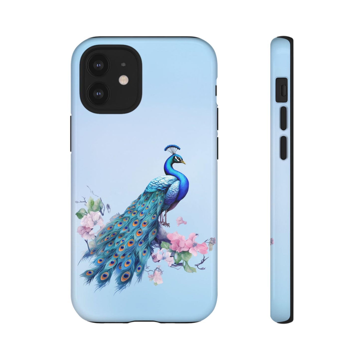 Tough Cell Phone Case - Animal - Peacock (1)