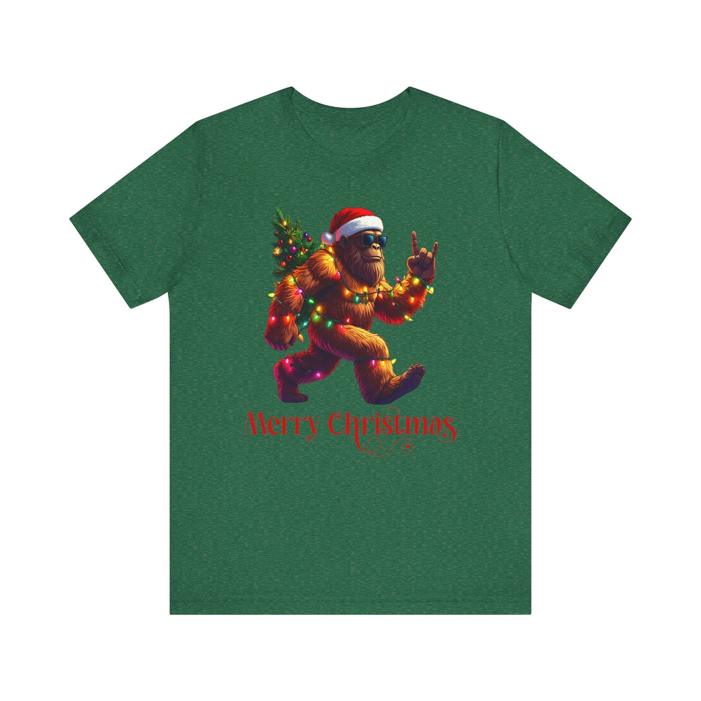 T-shirt - Christmas - Sasquatch (01)