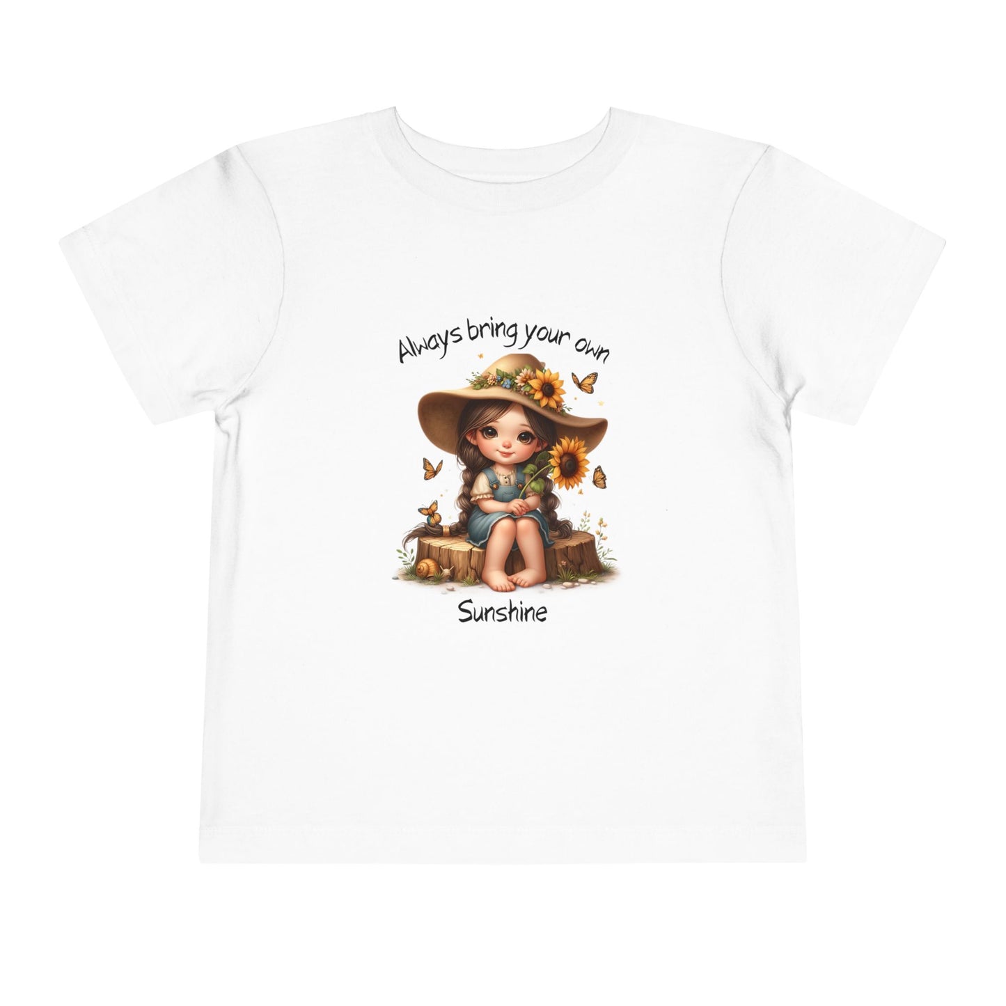 Toddler T-Shirt - Country Girl with Always Bring Your Own Sunshine (1)