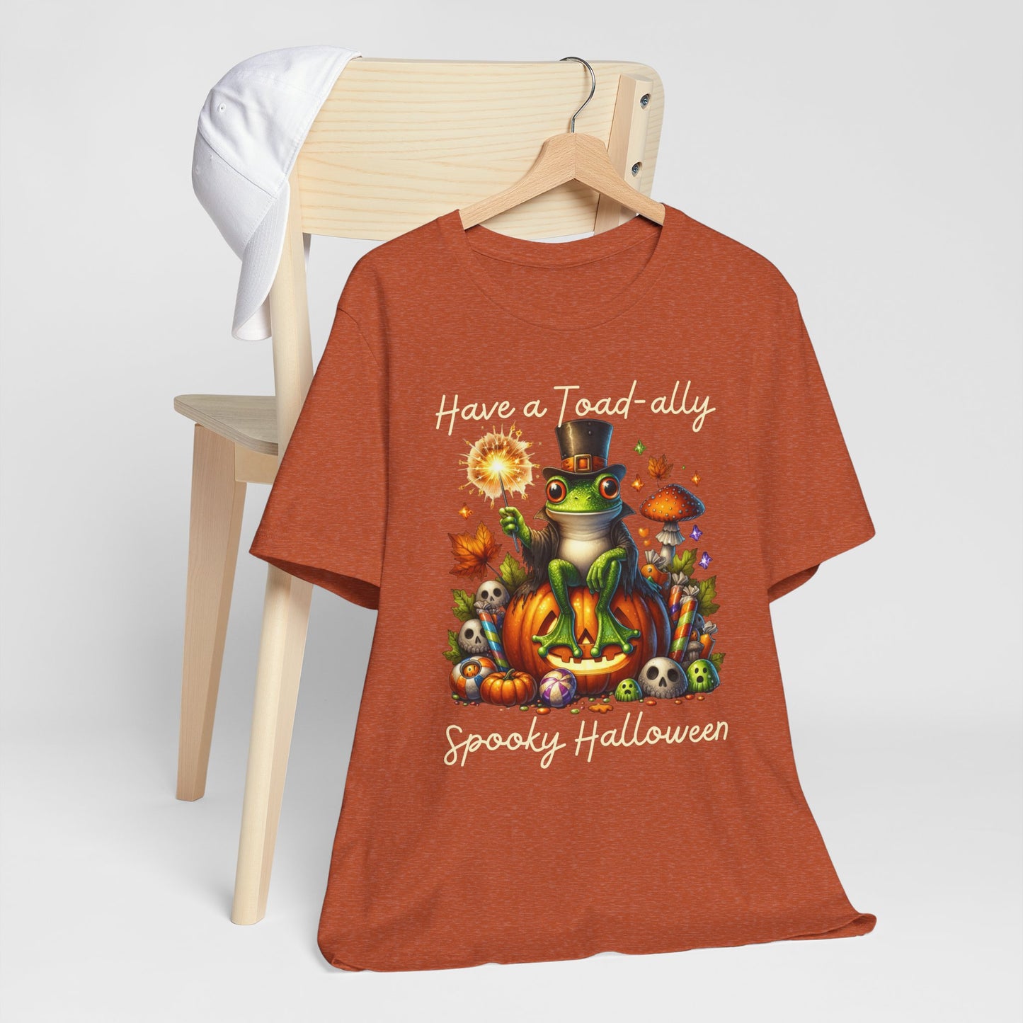 T-shirt - Halloween - Toad-ally Spooky Halloween (01b)