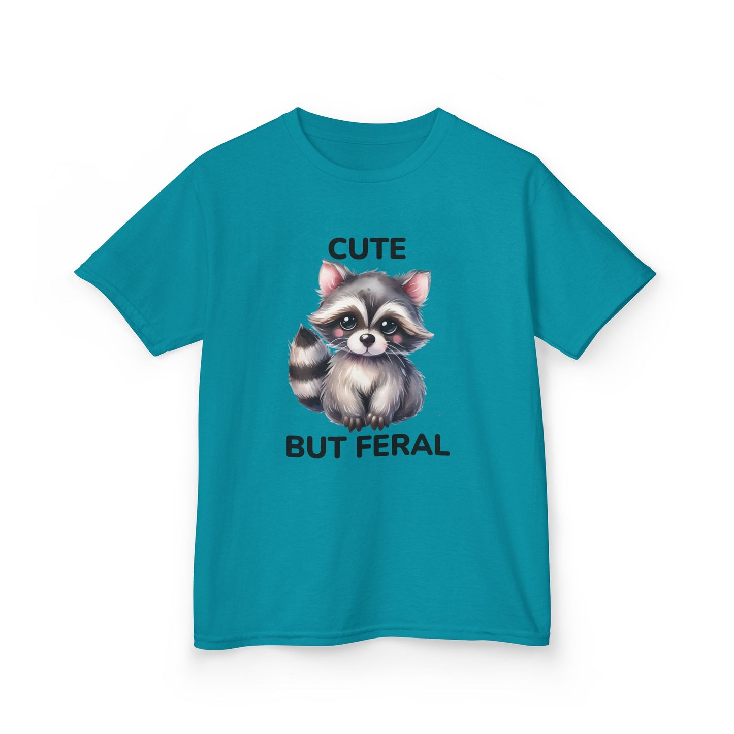 Child Tee - Animal / Racoon - Cute but Feral (02)